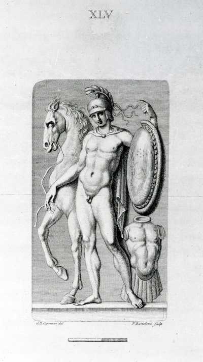 Male Nude by Giovanni Battista Cipriani